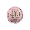 Picture of AGE 40 PINK FOIL BALLOON 18 INCH
